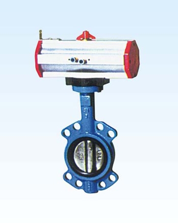 D671X-10/16氣動(dòng)對(duì)夾蝶閥